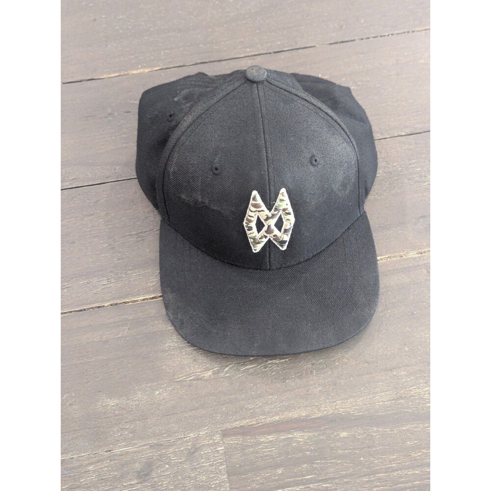 Morgan Wallen Embroidered Logo Graphic Black Snapback Hat Cap One Size‎